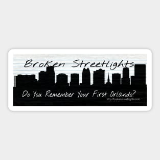 Broken Streetlights Orlando Sticker